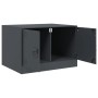 Mesa de centro acero gris antracita 67x50x44 cm de vidaXL, Mesas de centro - Ref: Foro24-841729, Precio: 70,62 €, Descuento: %