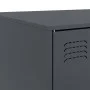 Anthracite gray steel coffee table 67x50x44 cm by vidaXL, Coffee table - Ref: Foro24-841729, Price: 70,01 €, Discount: %