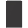 Mesitas de noche 2 unidades acero negro 34,5x39x62 cm de vidaXL, Mesitas de noche - Ref: Foro24-841776, Precio: 133,18 €, Des...