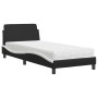 Bett mit schwarz-weißer Kunstledermatratze 80x200 cm von vidaXL, Betten und Lattenroste - Ref: Foro24-3208302, Preis: 240,71 ...
