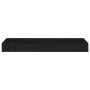 Floating wall shelf with black drawer 80x25x8 cm by vidaXL, Shelves and shelves - Ref: Foro24-288206, Price: 56,30 €, Discoun...