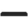 Floating wall shelf with black drawer 80x25x8 cm by vidaXL, Shelves and shelves - Ref: Foro24-288206, Price: 59,30 €, Discoun...