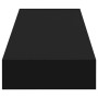 Floating wall shelf with black drawer 80x25x8 cm by vidaXL, Shelves and shelves - Ref: Foro24-288206, Price: 56,30 €, Discoun...