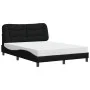 Cama con colchón tela negro 120x200 cm de vidaXL, Camas y somieres - Ref: Foro24-3208522, Precio: 349,01 €, Descuento: %