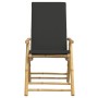 Klappbare Bistrostühle mit Kissen 4 Stück dunkelgrauer Bambus von vidaXL, Gartenstühle - Ref: Foro24-3208929, Preis: 417,89 €...