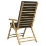 Klappbare Bistrostühle mit Kissen 4 Stück dunkelgrauer Bambus von vidaXL, Gartenstühle - Ref: Foro24-3208929, Preis: 427,13 €...