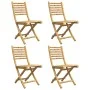 Klappbare Gartenstühle 4 Einheiten Bambus 43x54x88 cm von vidaXL, Gartenstühle - Ref: Foro24-3278517, Preis: 267,42 €, Rabatt: %
