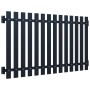 Panel de valla acero recubrimiento polvo antracita 170,5x150 cm de vidaXL, Paneles de vallas - Ref: Foro24-146478, Precio: 17...