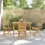 5-piece bamboo garden dining set by vidaXL, Garden sets - Ref: Foro24-3278520, Price: 363,13 €, Discount: %