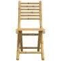 5-piece bamboo garden dining set by vidaXL, Garden sets - Ref: Foro24-3278520, Price: 363,13 €, Discount: %