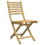 3-piece bamboo garden table and chairs set by vidaXL, Garden sets - Ref: Foro24-3278536, Price: 193,54 €, Discount: %