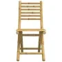 3-piece bamboo garden table and chairs set by vidaXL, Garden sets - Ref: Foro24-3278536, Price: 194,36 €, Discount: %