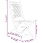 3-teiliges Gartentisch- und Stühle-Set aus Bambus von vidaXL, Gartensets - Ref: Foro24-3278534, Preis: 205,75 €, Rabatt: %