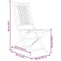 3-teiliges Gartentisch- und Stühle-Set aus Bambus von vidaXL, Gartensets - Ref: Foro24-3278534, Preis: 194,99 €, Rabatt: %