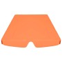 Dosel de repuesto columpio de jardín naranja 150/130x105/70 cm