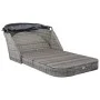 Anthracite gray synthetic rattan sun lounger with hood by vidaXL, Loungers - Ref: Foro24-49496, Price: 560,06 €, Discount: %