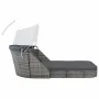 Anthracite gray synthetic rattan sun lounger with hood by vidaXL, Loungers - Ref: Foro24-49496, Price: 560,06 €, Discount: %
