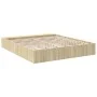 Sonoma oak engineered wood bed frame 200x200 cm by vidaXL, Beds and slatted bases - Ref: Foro24-3280540, Price: 154,67 €, Dis...