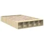 Estructura de cama madera de ingeniería roble Sonoma 160x200 cm de vidaXL, Camas y somieres - Ref: Foro24-3280554, Precio: 13...