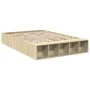 Bettgestell aus Sonoma-Eiche-Holzwerkstoff, 120 x 190 cm von vidaXL, Betten und Lattenroste - Ref: Foro24-3280596, Preis: 125...