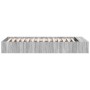 Sonoma gray engineered wood bed frame 100x200 cm by vidaXL, Beds and slatted bases - Ref: Foro24-3280606, Price: 111,27 €, Di...
