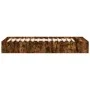 Smoked oak engineered wood bed frame 90x190 cm by vidaXL, Beds and slatted bases - Ref: Foro24-3280619, Price: 101,89 €, Disc...