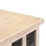Aufbewahrungsbox aus massivem Akazienholz 110x40x45 cm weiß von vidaXL, Aufbewahrungskisten - Ref: Foro24-247670, Preis: 249,...