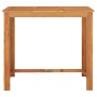 Gartentisch und Hocker 7 Stück Akazienholz PE Rattan grau von vidaXL, Gartensets - Ref: Foro24-3295287, Preis: 362,25 €, Raba...