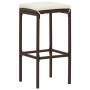 Garden table and stools 7 pcs acacia wood PE rattan brown by vidaXL, Garden sets - Ref: Foro24-3295285, Price: 362,48 €, Disc...