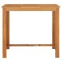 Gartentisch und Hocker 7 Stück Akazienholz PE Rattan braun von vidaXL, Gartensets - Ref: Foro24-3295285, Preis: 339,71 €, Rab...