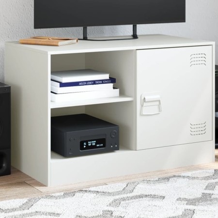 TV-Schrank aus weißem Stahl, 67 x 39 x 44 cm von vidaXL, TV-Möbel - Ref: Foro24-841701, Preis: 61,87 €, Rabatt: %