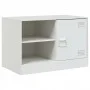 TV-Schrank aus weißem Stahl, 67 x 39 x 44 cm von vidaXL, TV-Möbel - Ref: Foro24-841701, Preis: 61,27 €, Rabatt: %