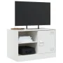 TV-Schrank aus weißem Stahl, 67 x 39 x 44 cm von vidaXL, TV-Möbel - Ref: Foro24-841701, Preis: 61,27 €, Rabatt: %