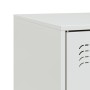 TV-Schrank aus weißem Stahl, 67 x 39 x 44 cm von vidaXL, TV-Möbel - Ref: Foro24-841701, Preis: 61,87 €, Rabatt: %