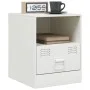 Nightstands 2 units white steel 34.5x39x44 cm by vidaXL, Nightstands - Ref: Foro24-841762, Price: 81,01 €, Discount: %