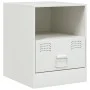 Nightstands 2 units white steel 34.5x39x44 cm by vidaXL, Nightstands - Ref: Foro24-841762, Price: 81,01 €, Discount: %