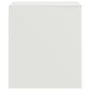 Nightstands 2 units white steel 34.5x39x44 cm by vidaXL, Nightstands - Ref: Foro24-841762, Price: 81,01 €, Discount: %