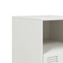 Nachttische 2 Einheiten aus weißem Stahl 34,5x39x44 cm von vidaXL, Nachttische - Ref: Foro24-841762, Preis: 81,82 €, Rabatt: %