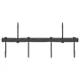Cable tie hanger coat rack with 6 swivel hooks black steel by vidaXL, Horse rein accessories - Ref: Foro24-172465, Price: 18,...