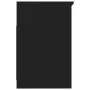Black plywood chest of drawers 40x50x76 cm by vidaXL, Lockers and storage cabinets - Ref: Foro24-801806, Price: 84,47 €, Disc...