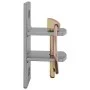 Wandhaken für Würfel 3 Stück Silber und brauner Stahl von vidaXL, Pferdefutter - Ref: Foro24-172473, Preis: 15,89 €, Rabatt: %