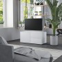 Mueble para TV madera contrachapada blanco 80x34x36 cm de vidaXL, Muebles TV - Ref: Foro24-801850, Precio: 62,70 €, Descuento: %