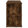 Schreibtisch aus geräuchertem Eichenholzwerkstoff, 140 x 50 x 75 cm von vidaXL, Schreibtische - Ref: Foro24-840552, Preis: 87...