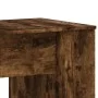 Smoked oak engineered wood desk 140x50x75 cm by vidaXL, Desks - Ref: Foro24-840552, Price: 86,04 €, Discount: %