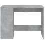 Betongrauer Schreibtisch aus Holzwerkstoff, 102 x 50 x 75 cm von vidaXL, Schreibtische - Ref: Foro24-840544, Preis: 78,13 €, ...