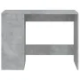 Betongrauer Schreibtisch aus Holzwerkstoff, 102 x 50 x 75 cm von vidaXL, Schreibtische - Ref: Foro24-840544, Preis: 78,13 €, ...