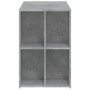 Betongrauer Schreibtisch aus Holzwerkstoff, 102 x 50 x 75 cm von vidaXL, Schreibtische - Ref: Foro24-840544, Preis: 78,13 €, ...