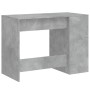 Betongrauer Schreibtisch aus Holzwerkstoff, 102 x 50 x 75 cm von vidaXL, Schreibtische - Ref: Foro24-840544, Preis: 78,13 €, ...