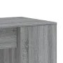Schreibtisch aus Holzwerkstoff in Sonoma-Grau, 102 x 50 x 75 cm von vidaXL, Schreibtische - Ref: Foro24-840546, Preis: 81,42 ...