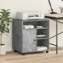 Printer stand with wheels concrete gray 60x50x67 cm by vidaXL, Printer supports - Ref: Foro24-840628, Price: 83,07 €, Discoun...